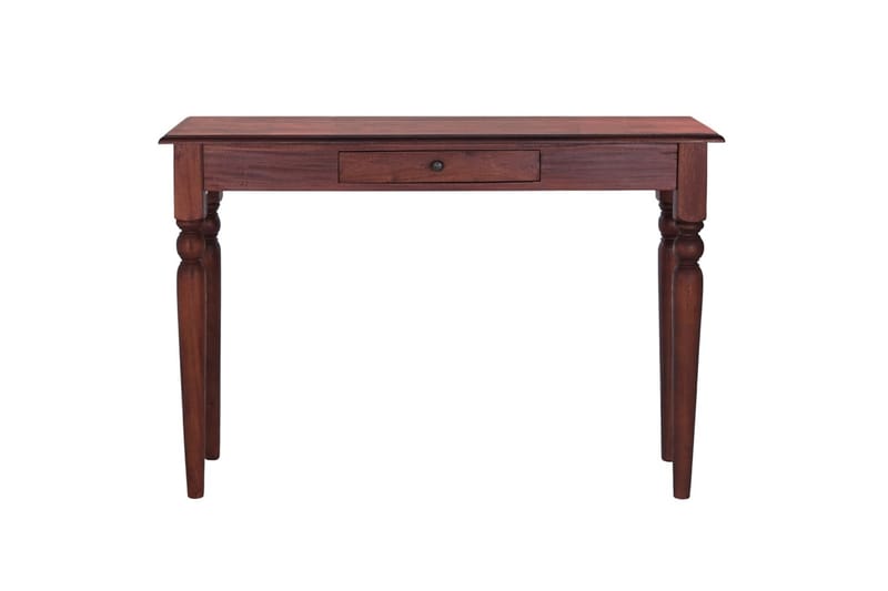 Avlastningsbord klassisk brun 110x30x75 cm massiv mahogny - Brun - Möbler - Bord & matgrupper - Avlastningsbord - Lampbord