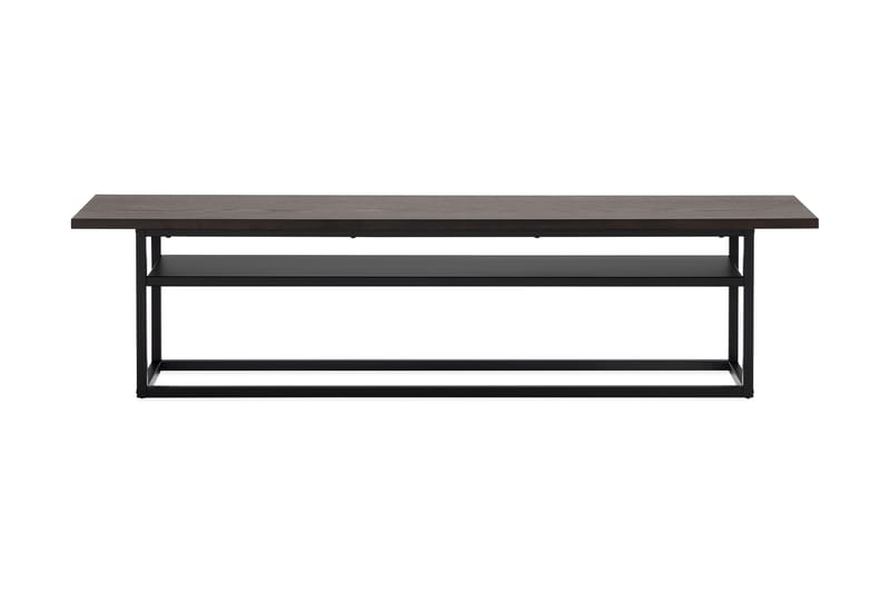Knikfair Sidobord 40 cm - Mörkbrun/Mattsvart - Möbler - Bord & matgrupper - Avlastningsbord - Brickbord & småbord
