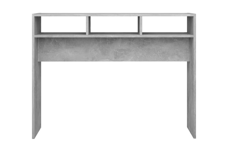 Sidobord betonggrå 105x30x80 cm spånskiva - Grå - Möbler - Bord & matgrupper - Avlastningsbord - Lampbord