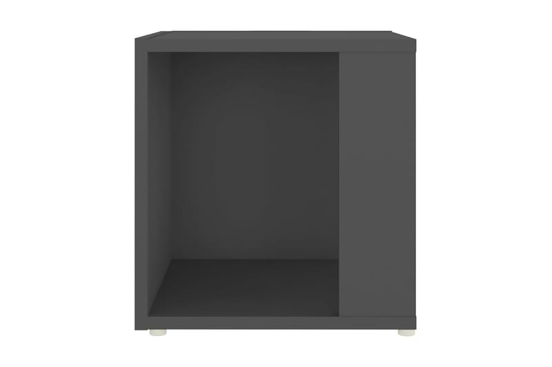 Sidobord grå 33x33x34,5 cm spånskiva - Grå - Möbler - Bord & matgrupper - Avlastningsbord - Lampbord