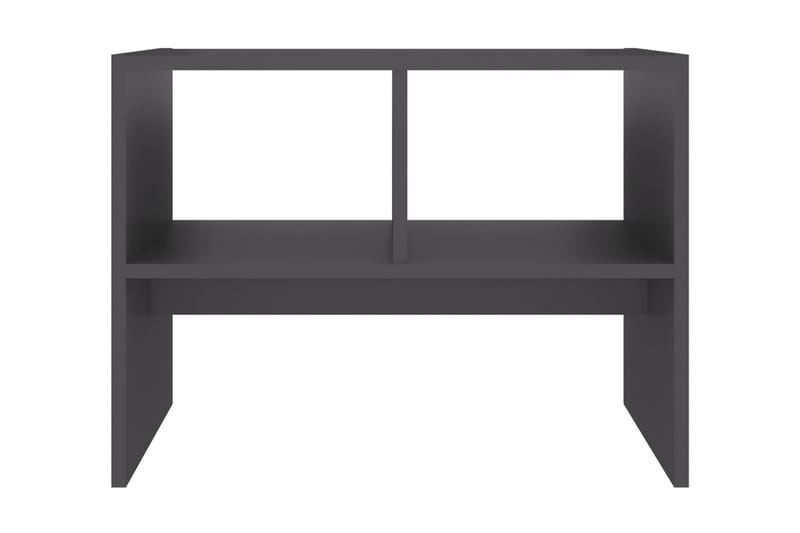 Sidobord grå 60x40x45 cm spånskiva - Grå - Möbler - Bord & matgrupper - Avlastningsbord - Lampbord