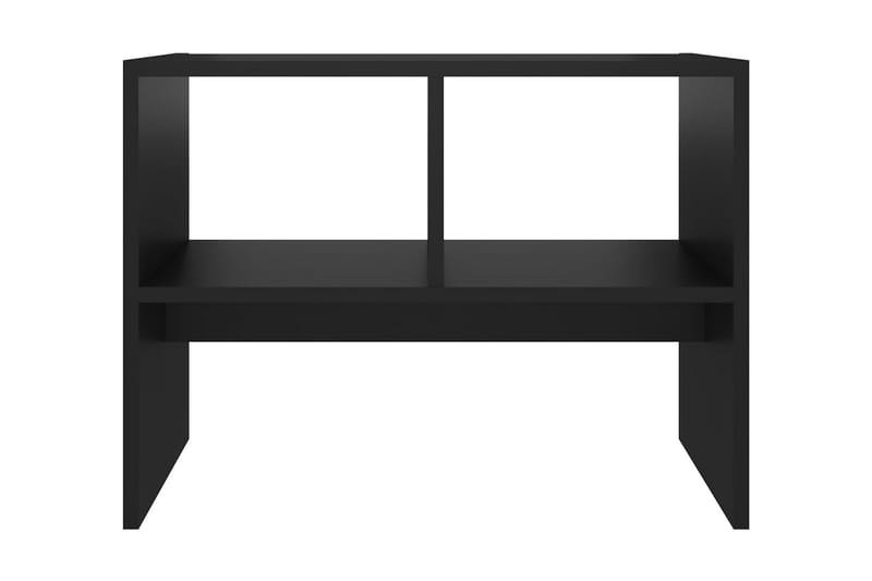 Sidobord svart 60x40x45 cm spånskiva - Svart - Möbler - Bord & matgrupper - Avlastningsbord - Lampbord