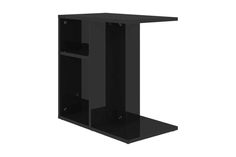 Sidobord svart högglans 50x30x50 cm spånskiva - Svart - Möbler - Bord & matgrupper - Avlastningsbord - Brickbord & småbord