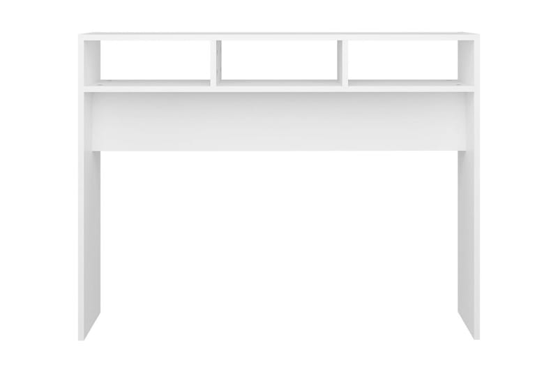 Sidobord vit 105x30x80 cm spånskiva - Vit - Möbler - Bord & matgrupper - Avlastningsbord - Lampbord