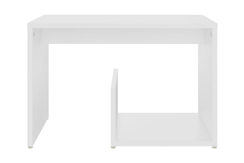 Sidobord vit 59x36x38 cm spånskiva - Vit - Möbler - Bord & matgrupper - Avlastningsbord & sidobord - Lampbord