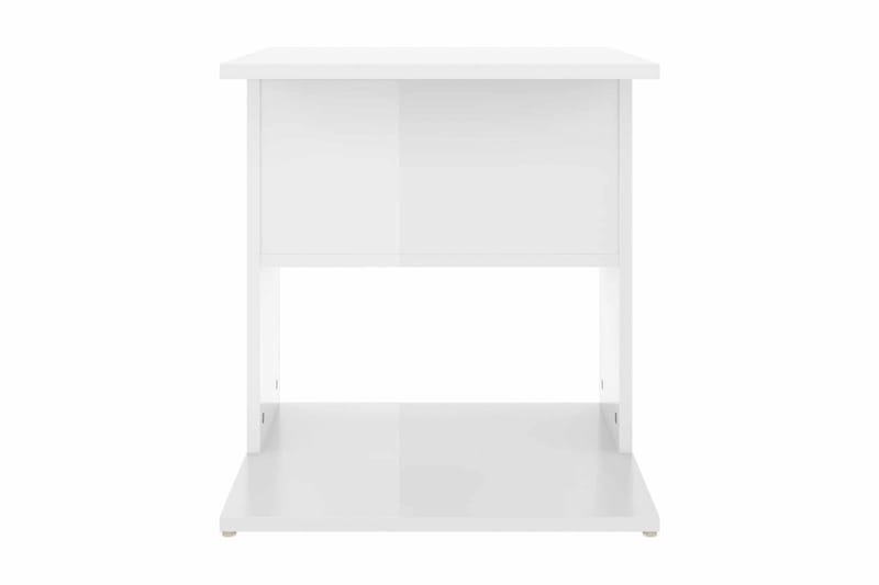 Sidobord vit högglans 45x45x48 cm spånskiva - Vit - Möbler - Bord & matgrupper - Avlastningsbord - Brickbord & småbord