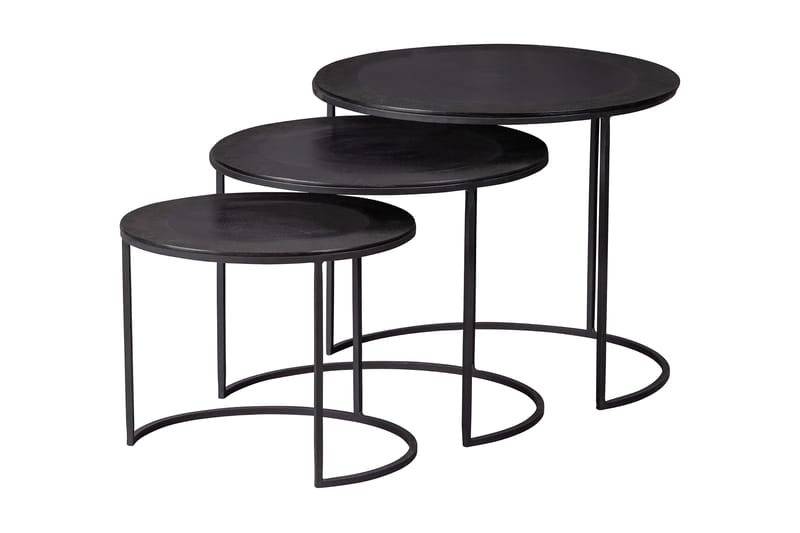 Sillbole Sidobord 55 cm - Mörkbrun - Möbler - Bord & matgrupper - Avlastningsbord - Brickbord & småbord