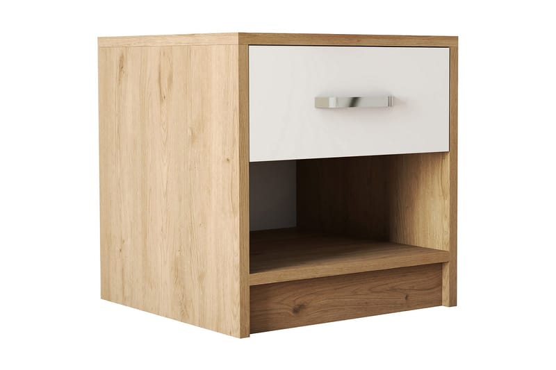 Andifli Sängbord 52x46,8 cm - Vit - Möbler - Bord & matgrupper - Avlastningsbord - Sängbord & nattduksbord