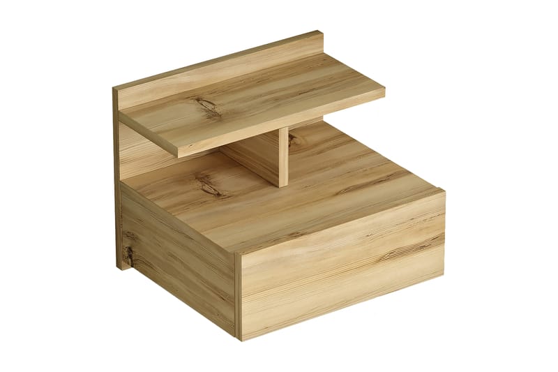 Cranner Sängbord 40 cm 2 Hyllor - Natur - Möbler - Bord & matgrupper - Avlastningsbord - Sängbord & nattduksbord