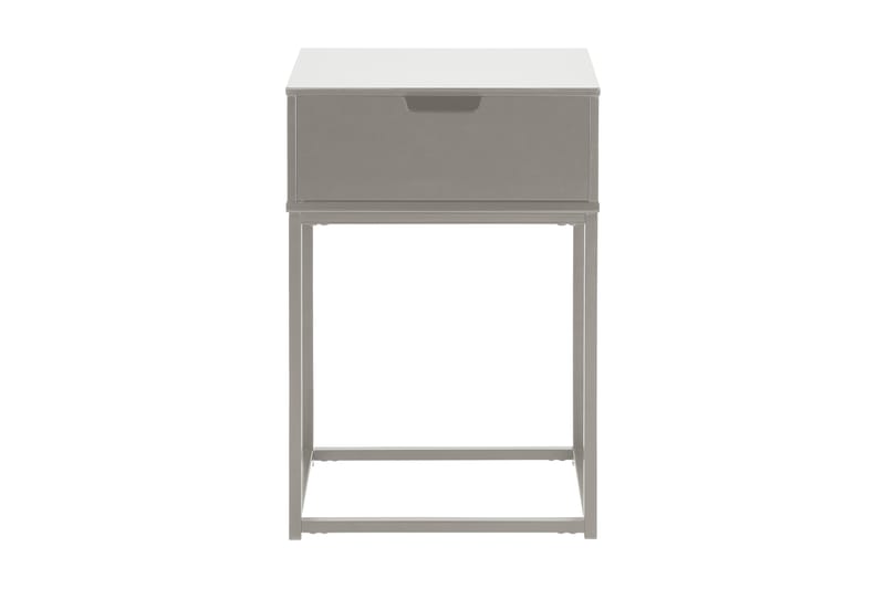 Gillian Sängbord 40 cm Låda - Grå - Möbler - Bord & matgrupper - Avlastningsbord & sidobord - Sängbord & nattduksbord