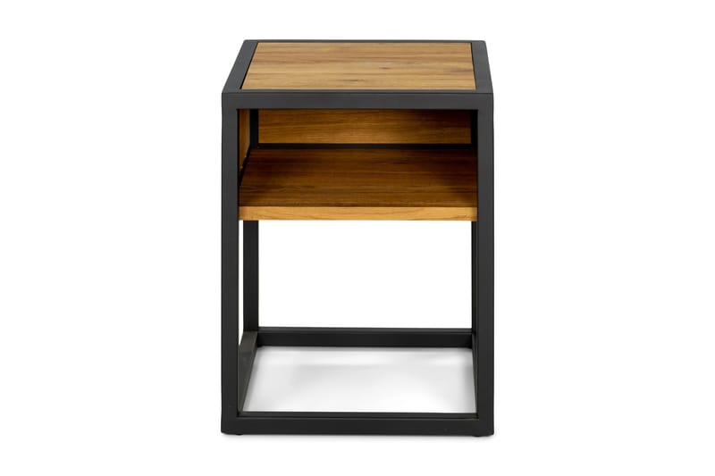 Lalita Sängbord 40 cm - Svart/Natur - Möbler - Bord & matgrupper - Avlastningsbord - Sängbord & nattduksbord