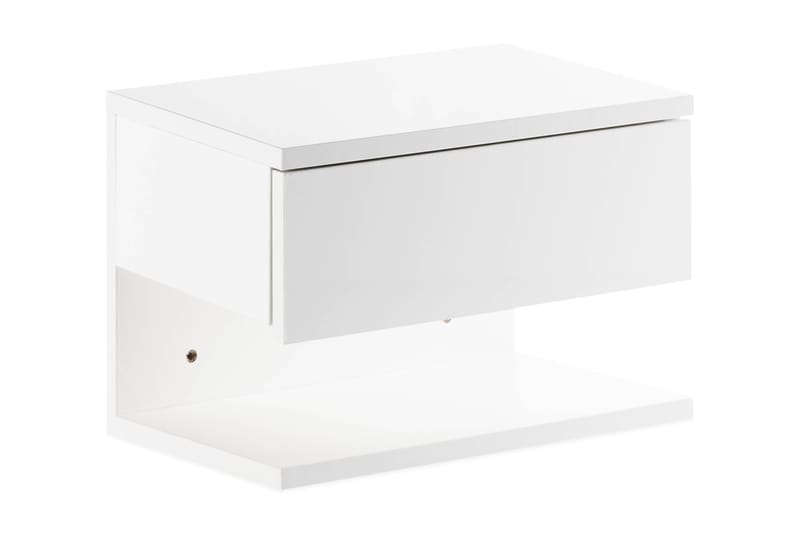 Leachkin Sängbord 35 cm - Vit - Möbler - Bord & matgrupper - Avlastningsbord - Sängbord & nattduksbord