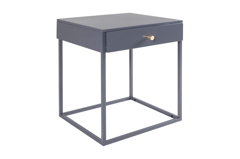 Lovenote Sängbord 43 cm med Förvaring Låda - Ljusgrå - Möbler - Bord & matgrupper - Avlastningsbord - Sängbord & nattduksbord