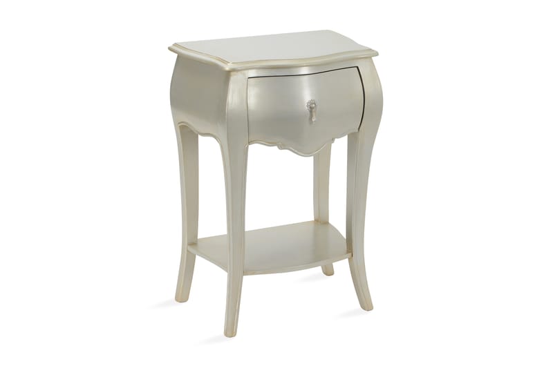 Muranos Sängbord 65 cm med Förvaring Låda + Hylla - Grå - Möbler - Bord & matgrupper - Kontorsbord - Skrivbord