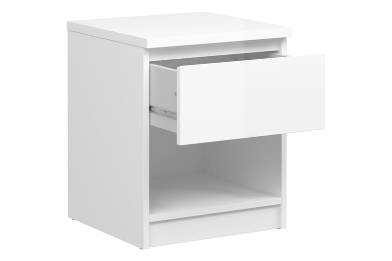 Naia Sängbord 40 cm - Vit - Möbler - Bord & matgrupper - Avlastningsbord - Sängbord & nattduksbord