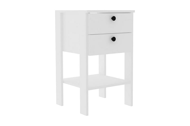 Rinorea Sängbord 44x75 cm - Vit - Möbler - Bord & matgrupper - Avlastningsbord - Sängbord & nattduksbord