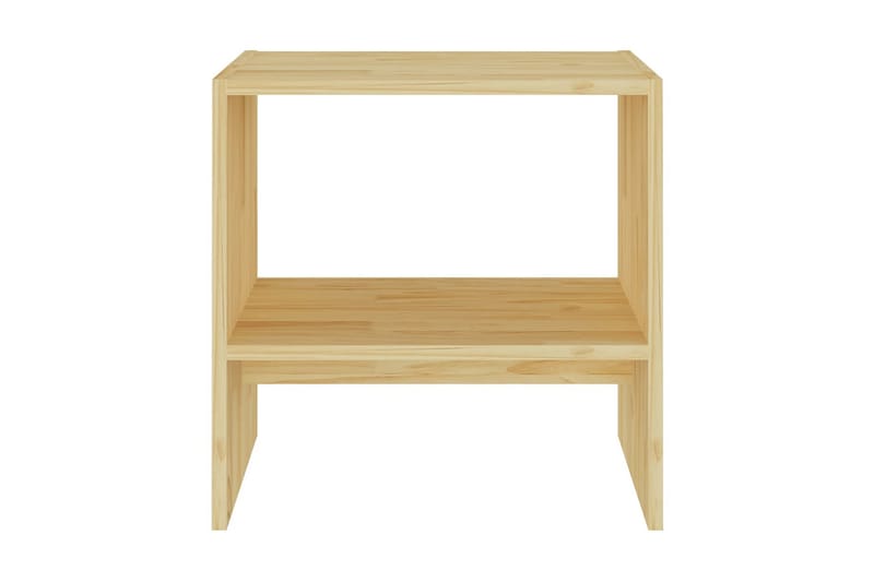 Sängbord 2 st 40x30,5x40 cm massiv furu - Brun - Möbler - Bord & matgrupper - Avlastningsbord & sidobord - Sängbord & nattduksbord