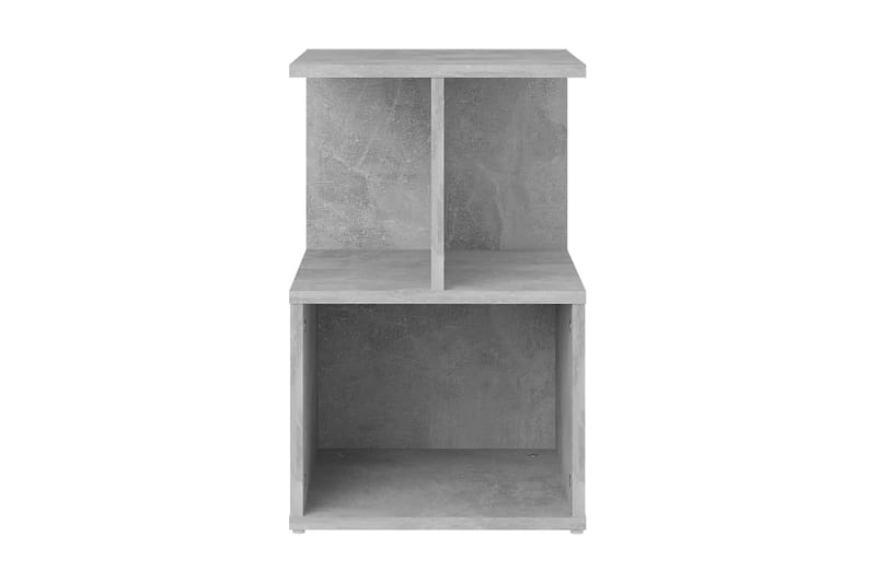 Sängbord 2 st Betonggrå 35x35x55 cm spånskiva - Grå - Möbler - Bord & matgrupper - Avlastningsbord - Sängbord & nattduksbord