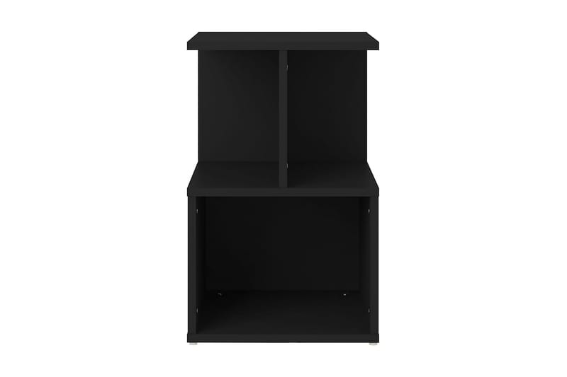 Sängbord 2 st svart 35x35x55 cm spånskiva - Svart - Möbler - Bord & matgrupper - Avlastningsbord - Sängbord & nattduksbord