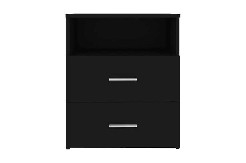 Sängbord 2 st svart 50x32x60 cm spånskiva - Svart - Möbler - Bord & matgrupper - Avlastningsbord - Sängbord & nattduksbord