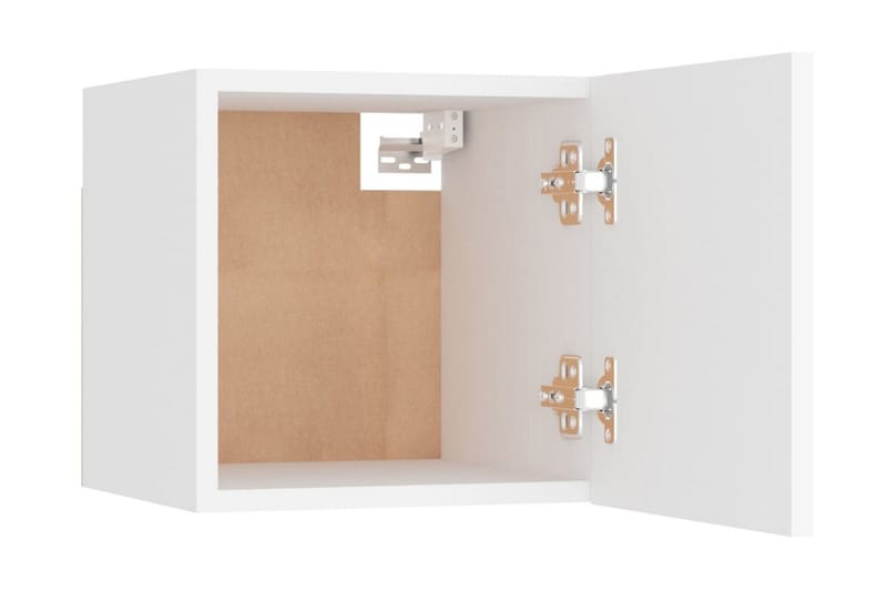 Sängbord 2 st vit 30,5x30x30 cm spånskiva - Vit - Möbler - Bord & matgrupper - Avlastningsbord - Sängbord & nattduksbord