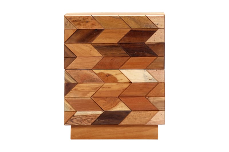 Sängbord 40x30x50 cm massivt återvunnet trä - Brun - Möbler - Bord & matgrupper - Avlastningsbord - Sängbord & nattduksbord