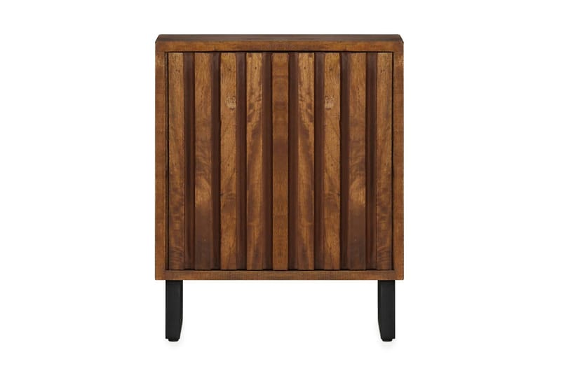 Sängbord 40x30x50 cm massivt mangoträ - Brun - Möbler - Bord & matgrupper - Avlastningsbord - Sängbord & nattduksbord