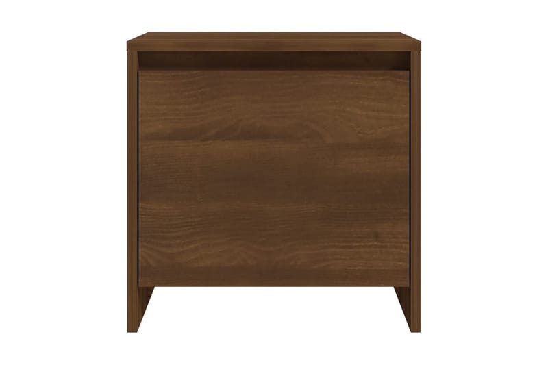Sängbord brun ek 45x34x44,5 cm spånskiva - Brun - Möbler - Bord & matgrupper - Avlastningsbord - Sängbord & nattduksbord