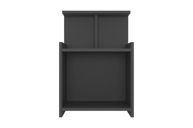 Sängbord grå 40x35x60 cm spånskiva - Grå - Möbler - Bord & matgrupper - Avlastningsbord - Sängbord & nattduksbord