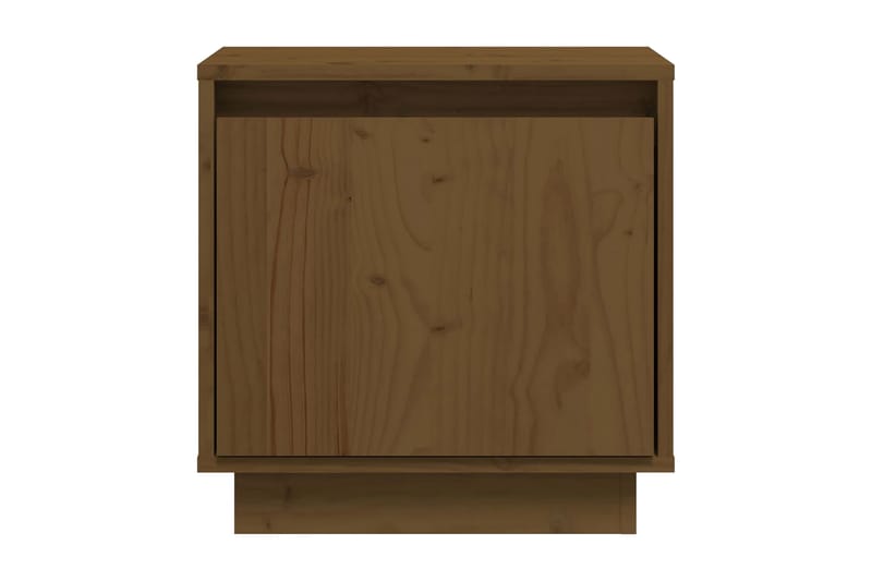 Sängbord honungsbrun 40x30x40 cm massiv furu - Brun - Möbler - Bord & matgrupper - Avlastningsbord - Sängbord & nattduksbord