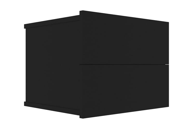 Sängbord svart 40x30x30 cm spånskiva - Svart - Möbler - Bord & matgrupper - Avlastningsbord - Sängbord & nattduksbord