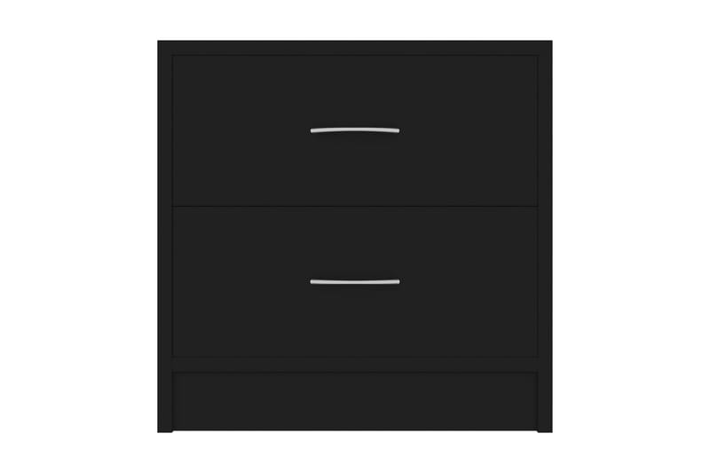 Sängbord svart 40x30x40 cm spånskiva - Svart - Möbler - Bord & matgrupper - Avlastningsbord - Sängbord & nattduksbord