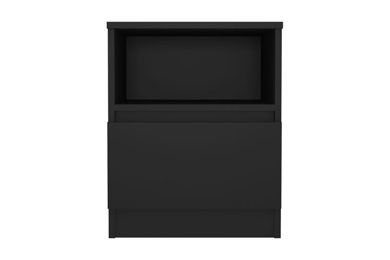 Sängbord svart 40x40x50 cm spånskiva - Svart - Möbler - Bord & matgrupper - Avlastningsbord - Sängbord & nattduksbord