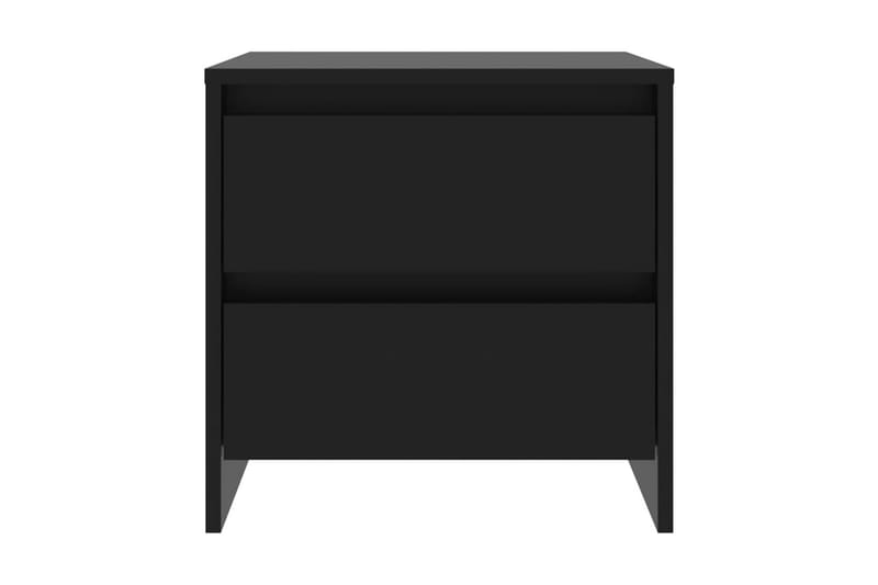 Sängbord svart 45x34,5x44,5 cm spånskiva - Svart - Möbler - Bord & matgrupper - Avlastningsbord - Sängbord & nattduksbord