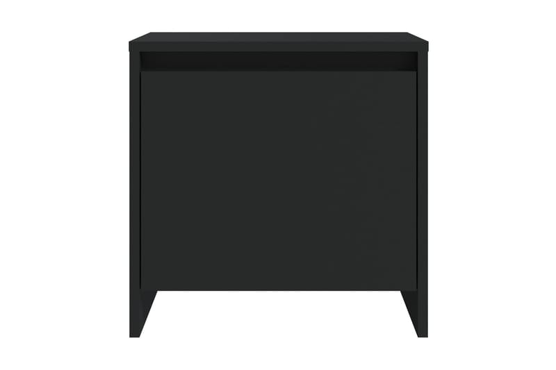 Sängbord svart 45x34x44,5 cm spånskiva - Svart - Möbler - Bord & matgrupper - Avlastningsbord - Sängbord & nattduksbord