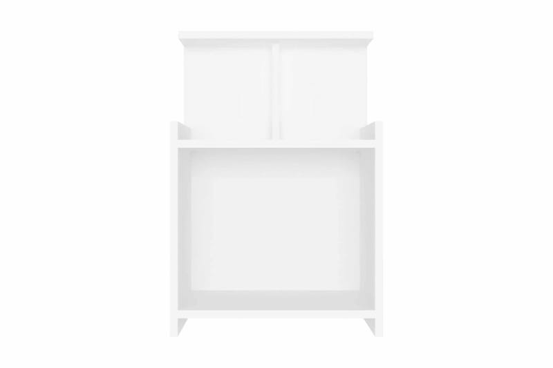 Sängbord vit 40x35x60 cm spånskiva - Vit - Möbler - Bord & matgrupper - Avlastningsbord - Sängbord & nattduksbord