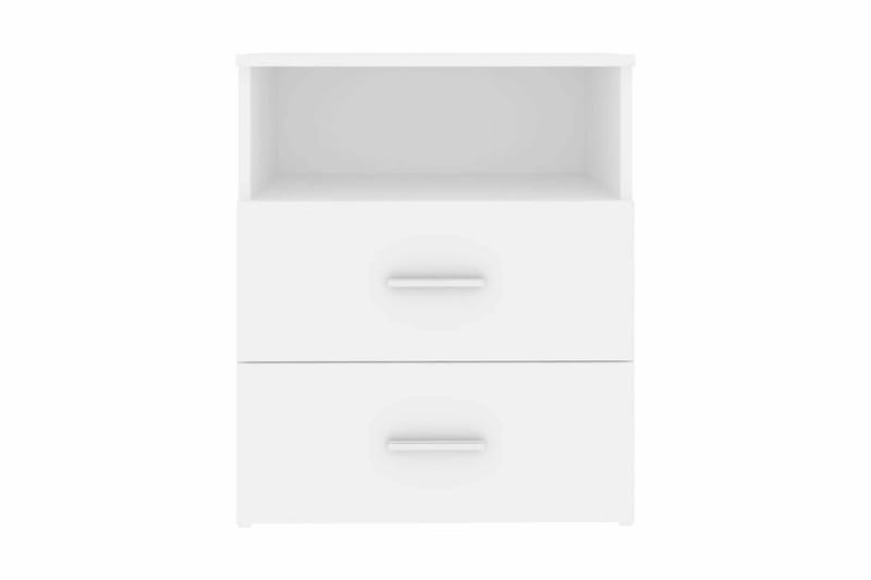 Sängbord vit 50x32x60 cm - Vit - Möbler - Bord & matgrupper - Avlastningsbord - Sängbord & nattduksbord