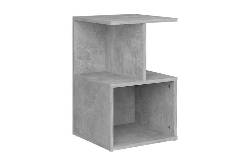 Sidoskåp betonggrå 35x35x55 cm spånskiva - Grå - Möbler - Bord & matgrupper - Avlastningsbord & sidobord - Sängbord & nattduksbord