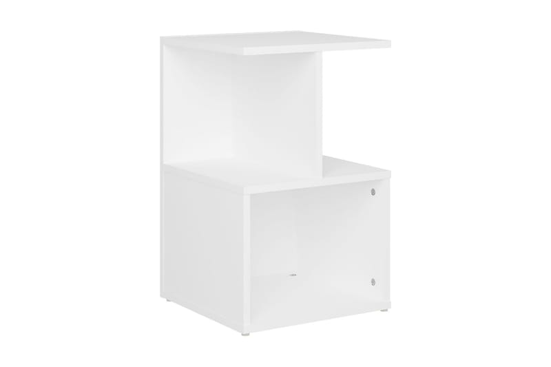 Sidoskåp vit 35x35x55 cm spånskiva - Vit - Möbler - Bord & matgrupper - Avlastningsbord - Sängbord & nattduksbord