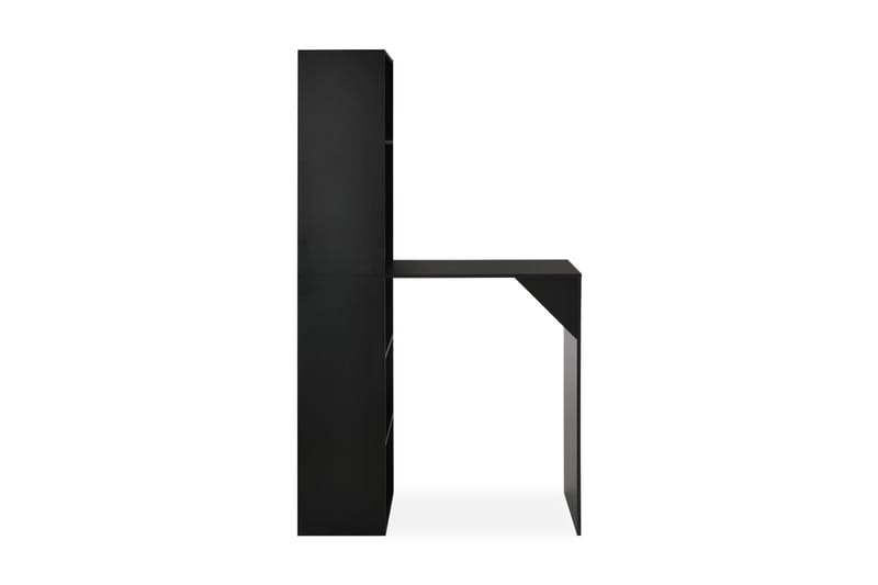 Barbord med skåp svart 115x59x200 cm - Svart - Möbler - Bord & matgrupper - Barbord & ståbord