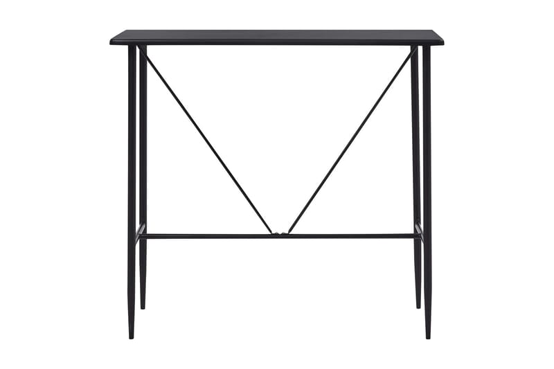 Barbord svart 120x60x110 cm MDF - Svart - Möbler - Bord & matgrupper - Barbord & ståbord