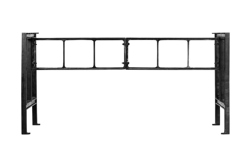 Bordsben för matbord 150x68x73 cm gjutjärn - Svart - Möbler - Bord & matgrupper - Bordstillbehör - Bordsben