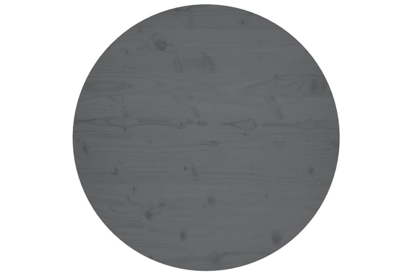 Bordsskiva grå 80x2,5 cm massiv furu - Grå - Möbler - Bord & matgrupper - Bordstillbehör - Bordsskiva