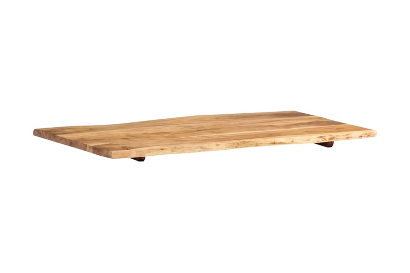 Bordsskiva massivt akaciaträ 100x(50-60)x2,5 cm - Brun - Möbler - Bord & matgrupper - Bordstillbehör - Bordsskiva