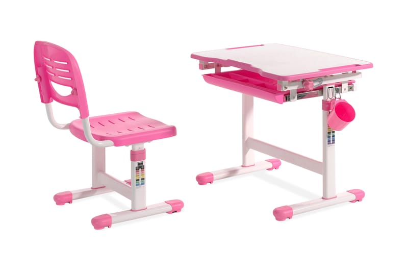 Sheena Ritbord - Rosa - Möbler - Barnmöbler - Barnbord - Barnbord och stolar