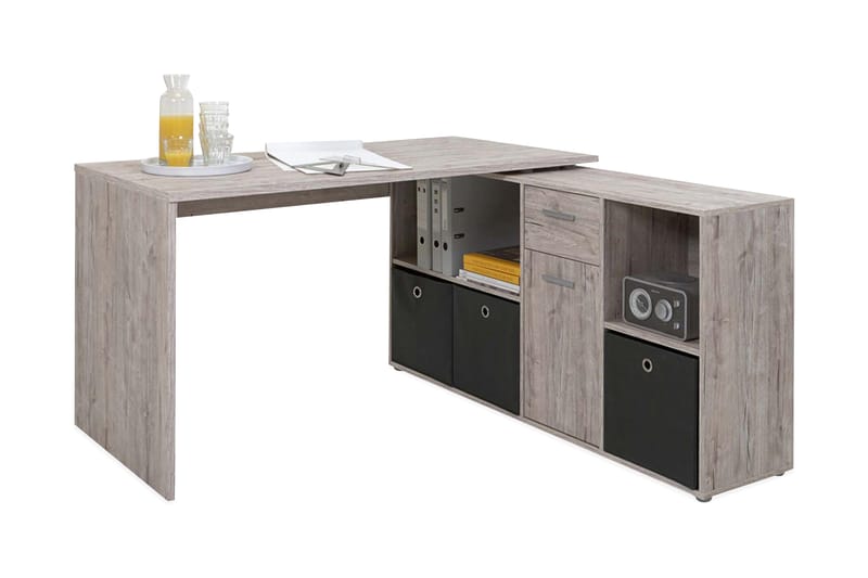 Aizman Hörnskrivbord 136 cm - Sandek - Möbler - Bord & matgrupper - Kontorsbord - Skrivbord