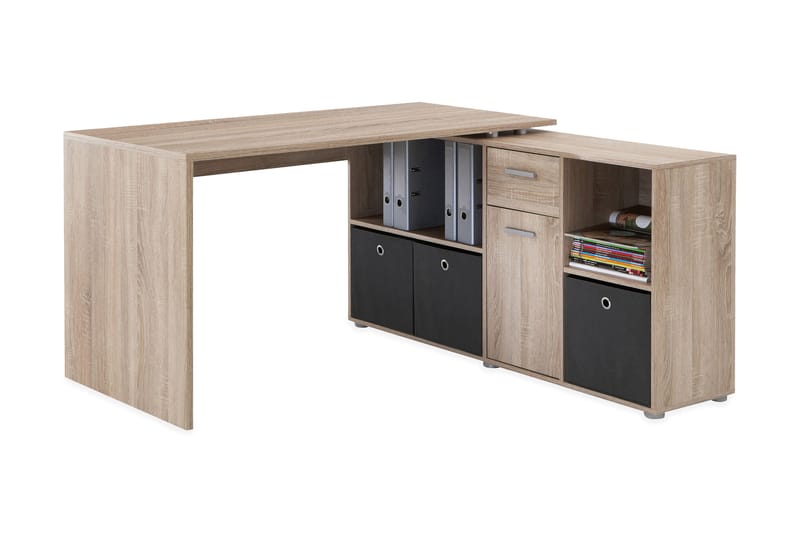 Aizman Hörnskrivbord 137 cm - Ek - Möbler - Bord & matgrupper - Kontorsbord - Skrivbord - Hörnskrivbord