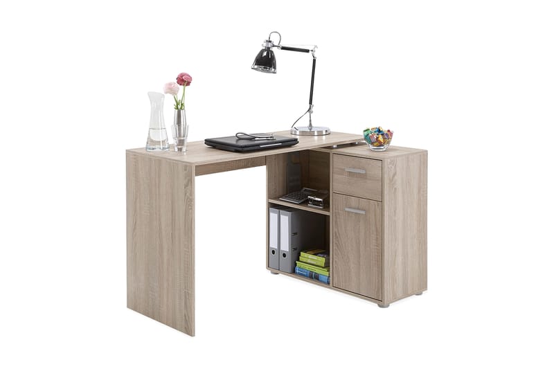 Astraea Hörnskrivbord 117 cm - Ek - Möbler - Bord & matgrupper - Kontorsbord - Skrivbord