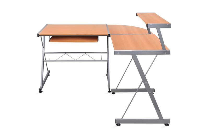 Datorbord Hammarö 139x115cm brun - Brun - Möbler - Bord & matgrupper - Kontorsbord - Skrivbord - Hörnskrivbord