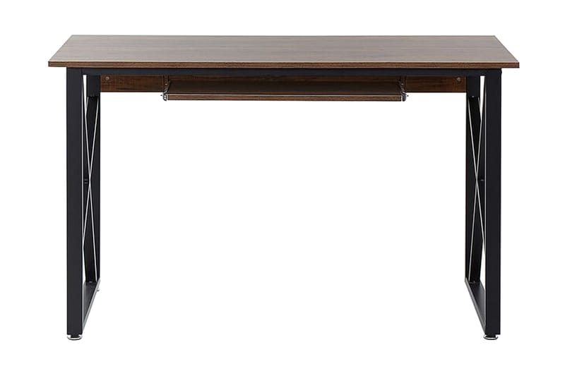 Alvaston Skrivbord 120 cm - Mörkt Trä/Svart - Möbler - Bord & matgrupper - Kontorsbord - Skrivbord